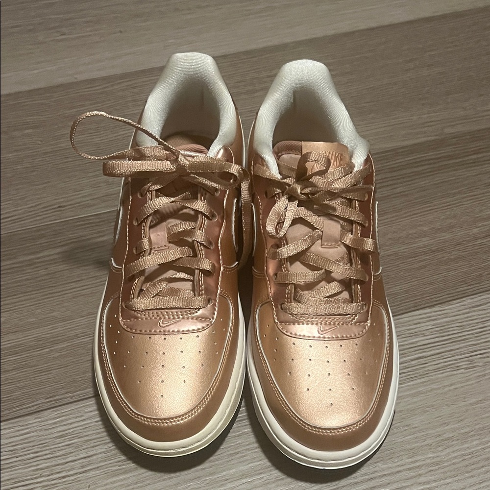 Rose Gold Nike Sneakers